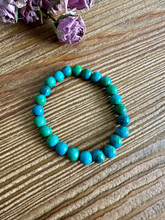 Sini-vihreä Phoenix Kivirannekoru 19 cm	