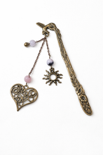 Antiikki pronssinen kirjanmerkki, Kolibri	