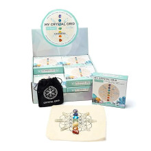 Mini Kristalliverkko, Chakra kivet
