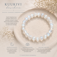 Kuukivi kivirannekoru 19cm	