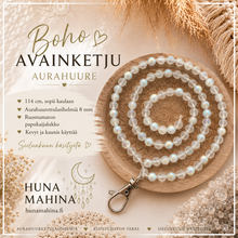 Avainnauha lasihelmistä Aurahuurre	