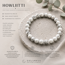 Howliitti kivirannekoru 20 cm	