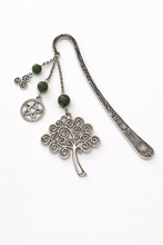 Hopeanhohtoinen metallinen kirjanmerkki, Elämänpuu	