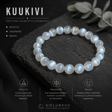 Kuukivi kivirannekoru 20 cm	