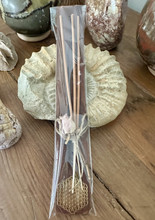 Lahjapakkaus Mangopuinen Suitsukesuksi Elämänkukka Hexagoni	