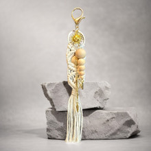 Makrame Laukkukoru Aurinko	