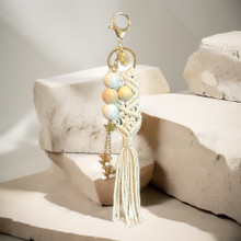 Makrame Laukkukoru Auringonkukka	