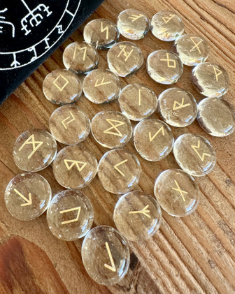 Viikinkin Riimut Boho, lasinapit + käyttöohjeet sähköpostiin	