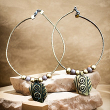 Nilkkakoru Antiikkinen Kreikka nahkahihnassa	