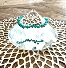 Nilkkakoru turkoosi helmi	