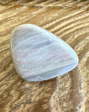 Akaatti,  rumpuhiottu	