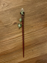 Noidan sauva Fluoriitilla ja Aventuriini kuulla	