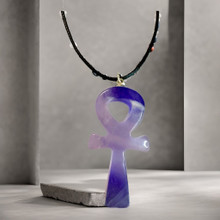 Fluoriitti ANKH -riipus	