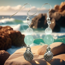 Angeliitti, Kuukivi, simpukka	