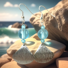 Veden kutsu, lasihelmellä	