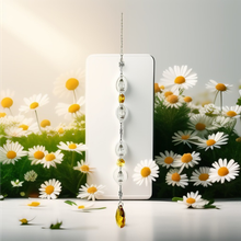 Aurinkosieppari keltainen, hopeanvärinen runko	