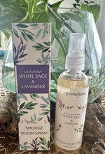 Huone- ja tekstiilisuihke Valkosalvia ja Laventeli	