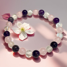 Atlantiksen kultainen kolmio kivirannekoru 18 cm	