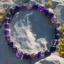 Ametisti kivirannekoru 19cm	