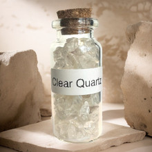 Vuorikristalli kivisirupullo 5 cm