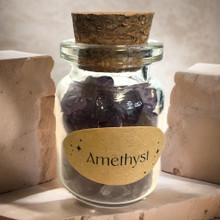 Ametisti kivisirupullo 3cm	