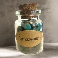 Amatsoniitti kivilasipullo 3cm	