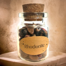 Rodoniitti kivisirupullo 3cm	