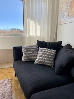 Virkattu sisustustyyny 