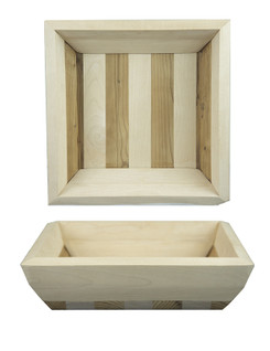 Puinen hedelmätarjotin