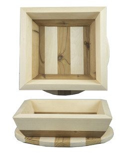 Puinen hedelmätarjotin