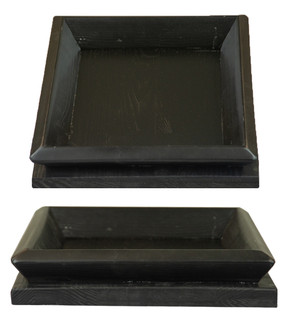 Puinen hedelmätarjotin