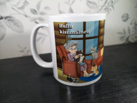 Hullu kissanainen muki