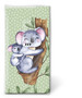 Koala mamma ja poikanen nenäliina