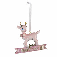 Joulukuusenkoriste Merry Christmas bambi 