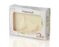 Aasinmaitosaippua niitty pakkauksessa