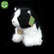 Mustavalkoinen kissapehmo 17 cm