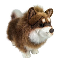 Ruskea suomenlapinkoira pehmo