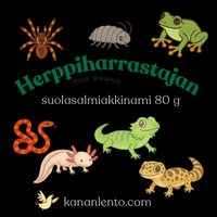 Herppiharrastajan suolasalmiakkinami 80 g