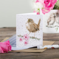 Wrendale laulava lintu minikortti
