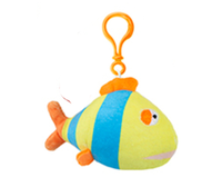 Raidallinen kala klipisillä