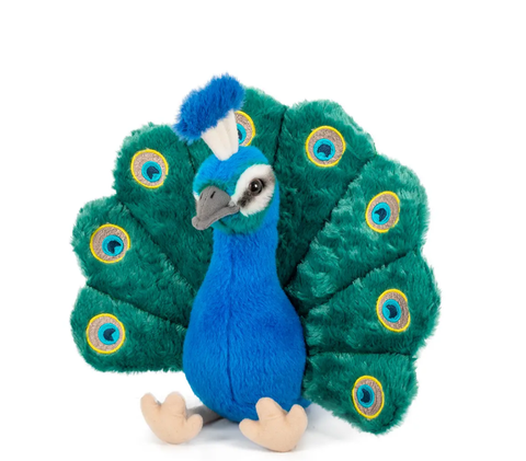 Riikinkukko pehmo 23 cm