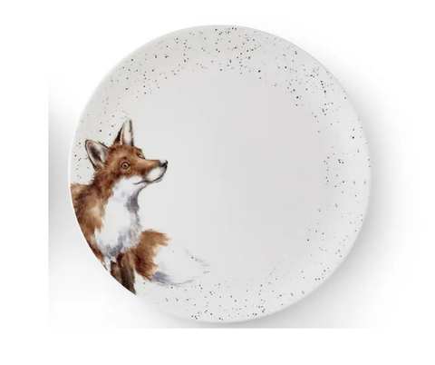 Wrendale kettu ruokalautanen