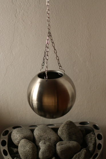 Saunapallo Brushed Metal