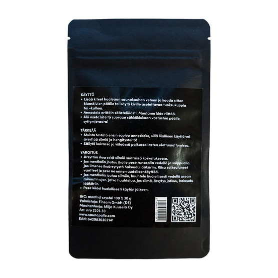 Saunapallo – Menthol Crystals