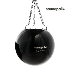Saunapallo Kiiltävä Musta