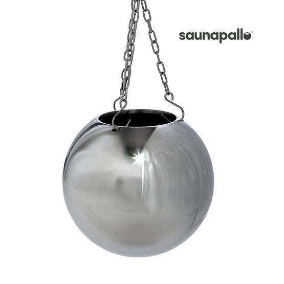 Saunapallo Shiny Steel