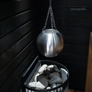Saunapallo Brushed Metal