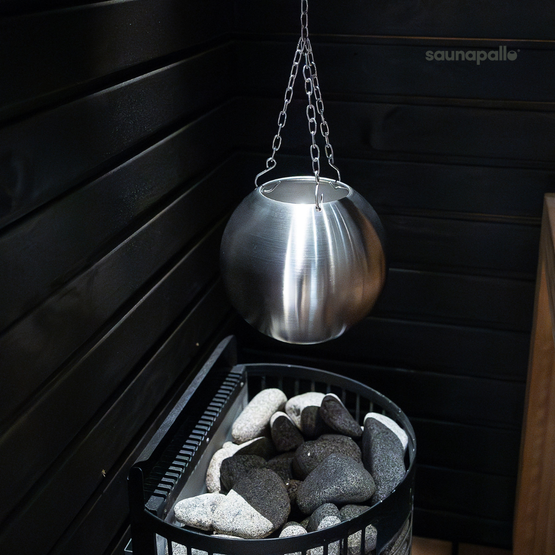 Saunapallo Brushed Metal