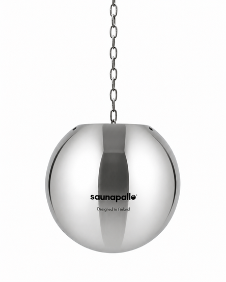 Saunaball Shiny steel  with new hook