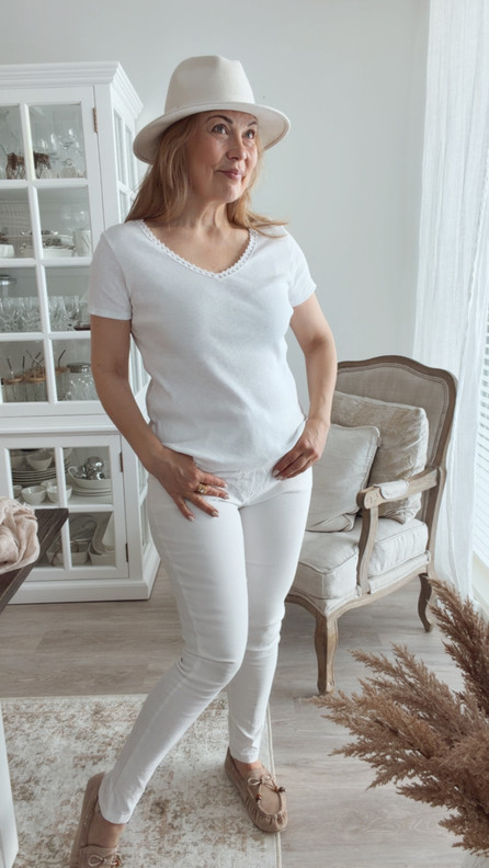 SHEILA T-PAITA VALKOINEN